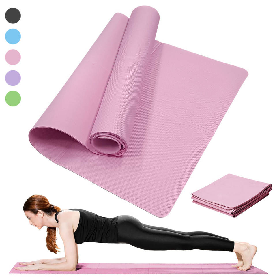 Tapete de yoga y ejercicio antideslizante