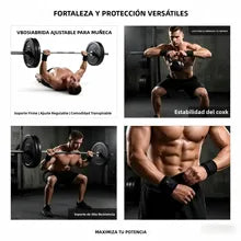 Muñequeras de Compresión para Pesas (Par) - foto de proveedor 4