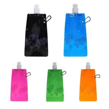 Botella Plegable de Silicona para Deporte 550ml - foto de proveedor 2