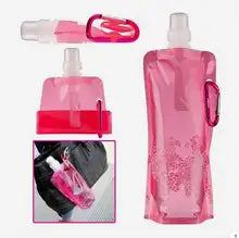 Botella Plegable de Silicona para Deporte 550ml - foto de proveedor 4