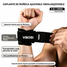 Muñequeras de Compresión para Pesas (Par) - foto de proveedor 2