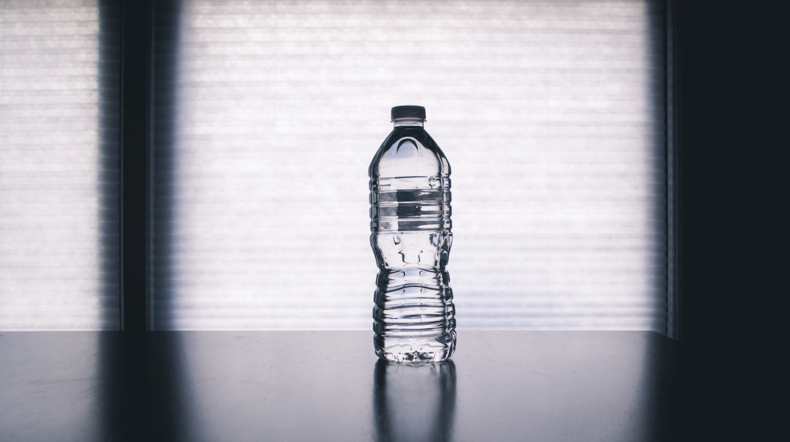 Botella de agua deportiva